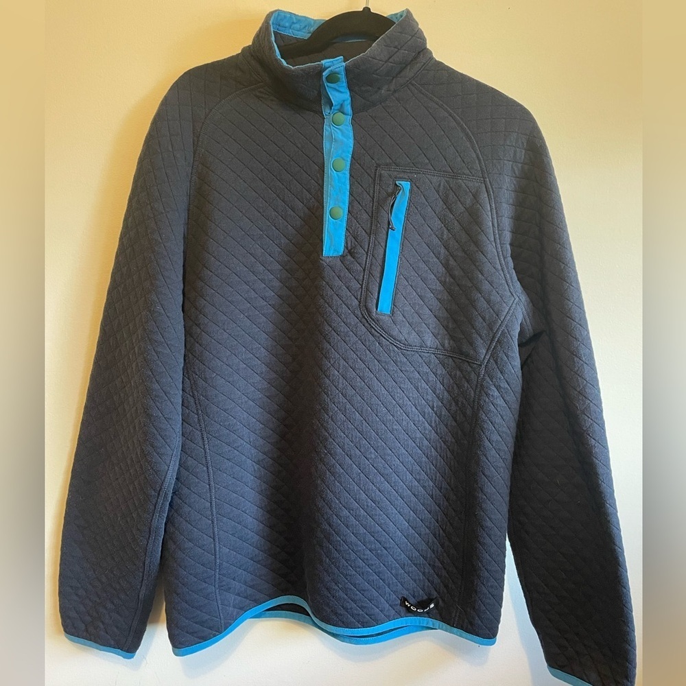 WOODS- Women's Farnham Quilted
Sweatshirt size medium